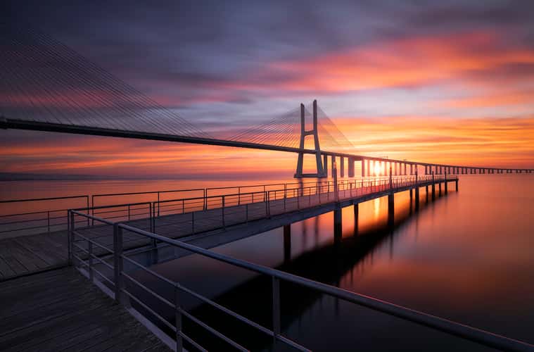 Vasco da Gama Bridge, Lisbon