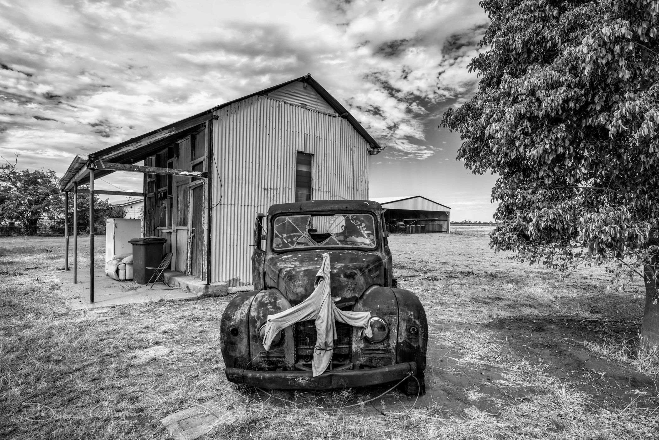 Old car, Windorah, Queensland, Australia