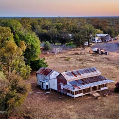 Old historic farm house, Blackall, Outback Queensland, Australia