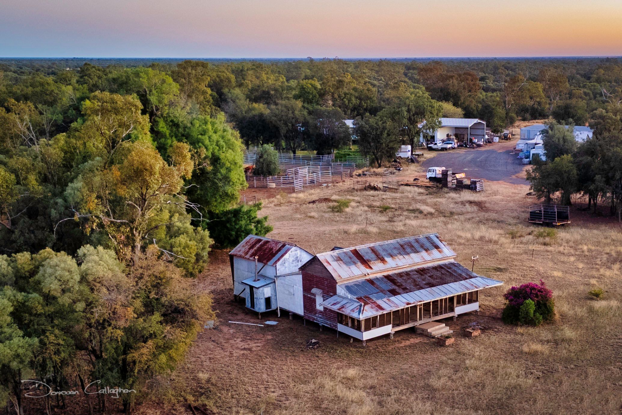 Old historic farm house, Blackall, Outback Queensland, Australia