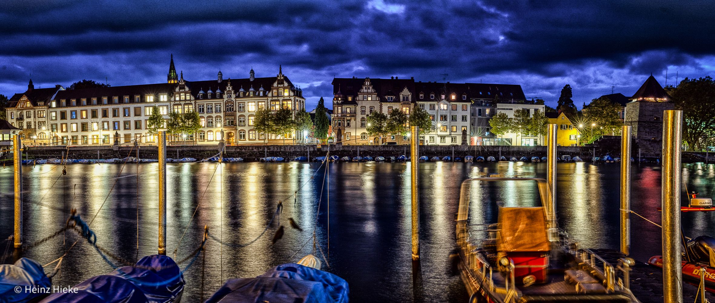 Old Konstanz from the other riverside, Germany