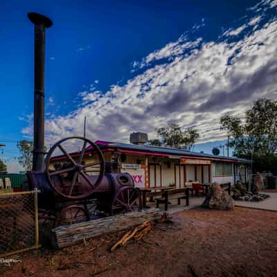 Old tractor, Stonehenge, Queensland, Australia