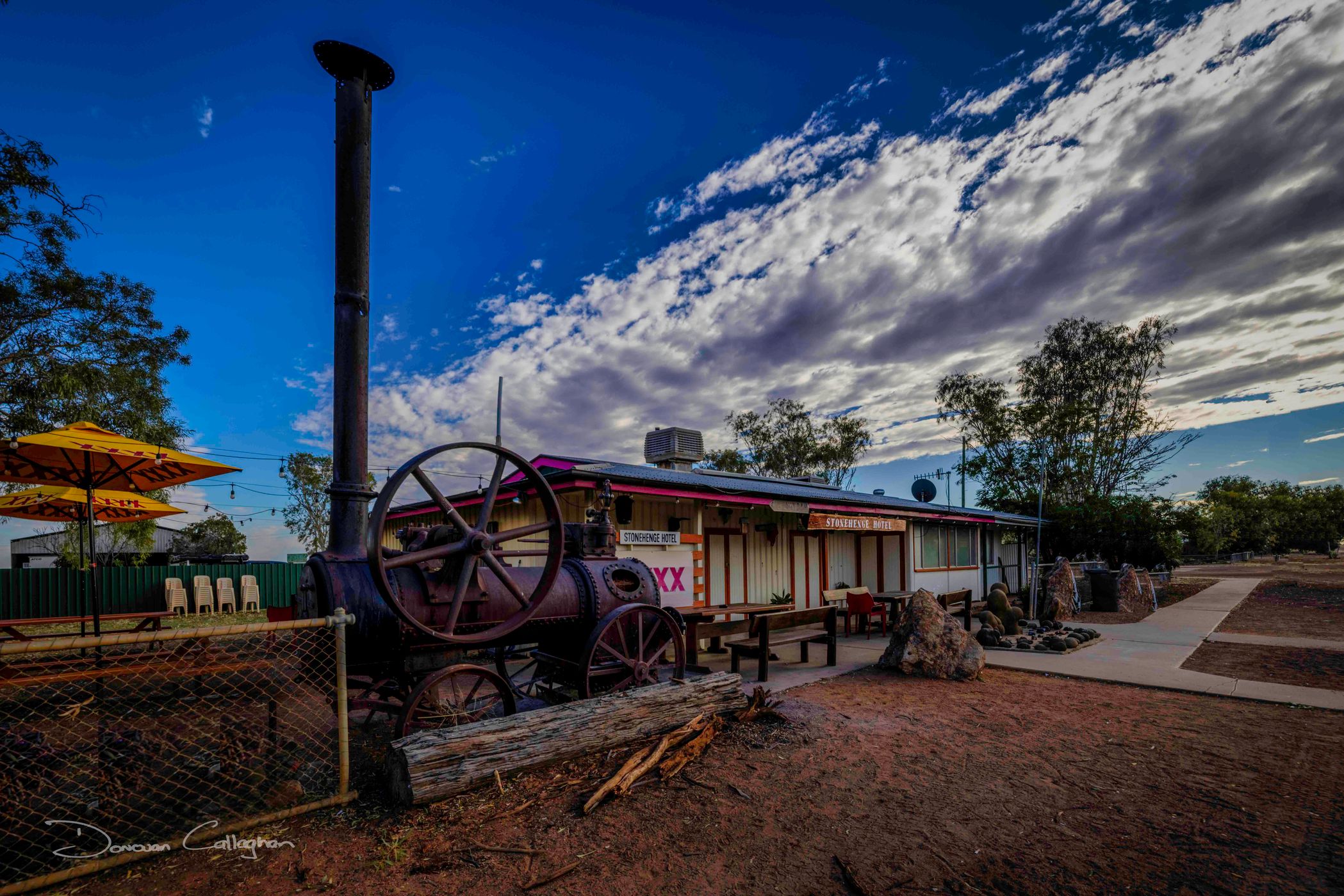 Old tractor, Stonehenge, Queensland, Australia