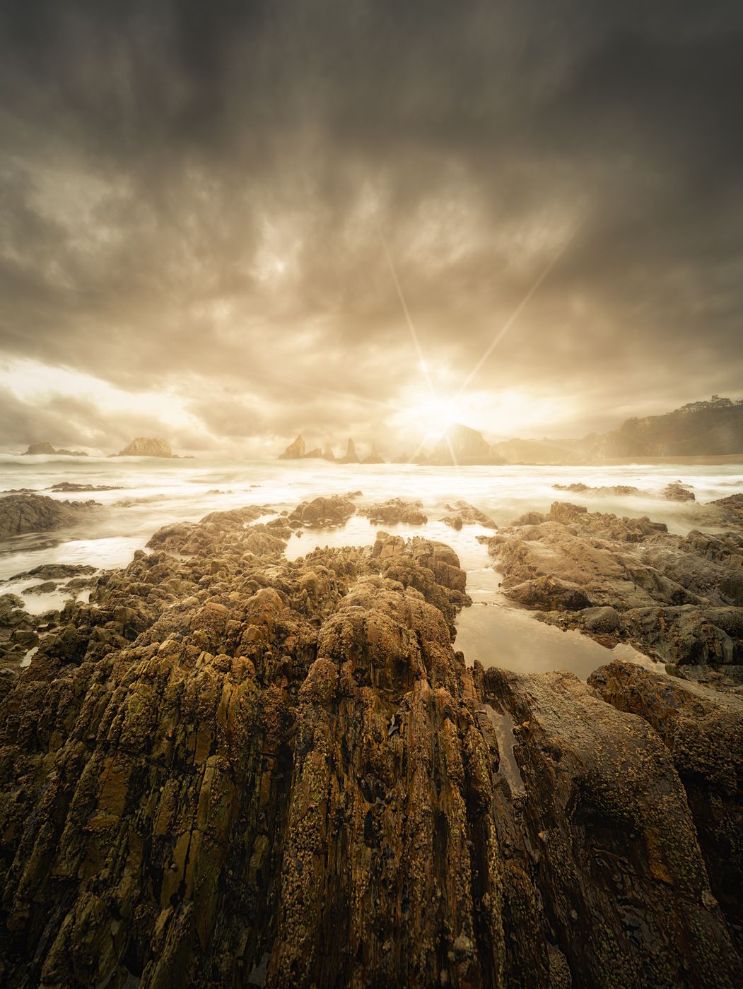 Playa de Gueirúa, Spain