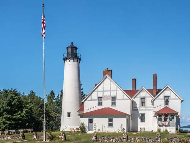 Point Iroquois Lighthouse, West Lakeshore Drive, Brimley, MI
