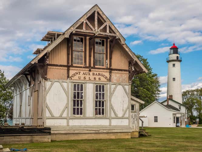 Pointe Aux Barques Life Saving Station
