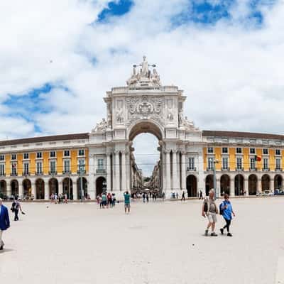 Praça do Comércio, Lisbon, Portugal