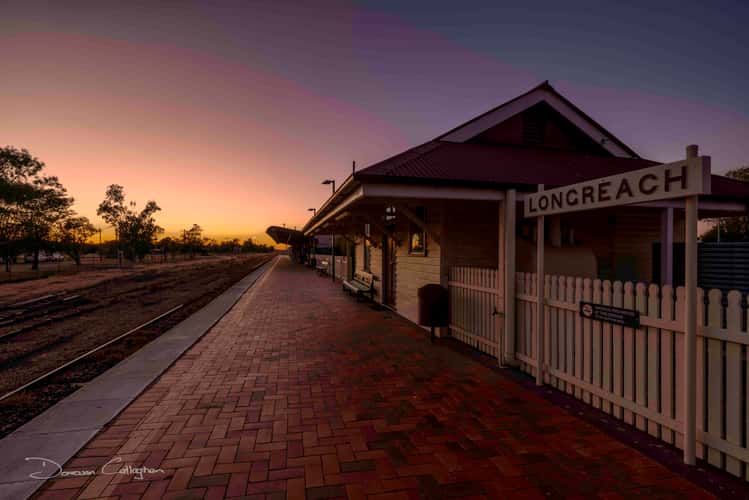 Railway station, Longreach, Queensland