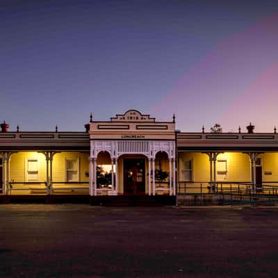 Railway station, Longreach, Queensland, Australia