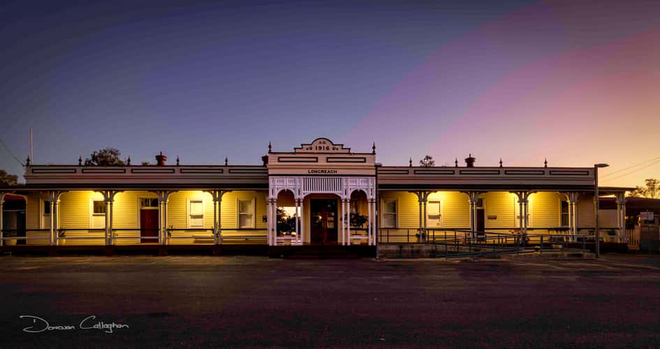 Railway station, Longreach, Queensland