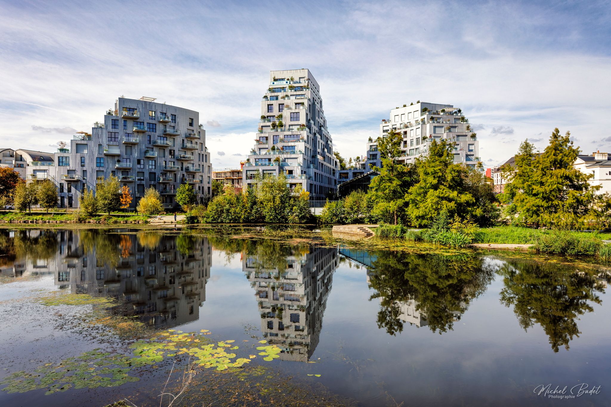 Rennes, 'Les Pyramides' building, France