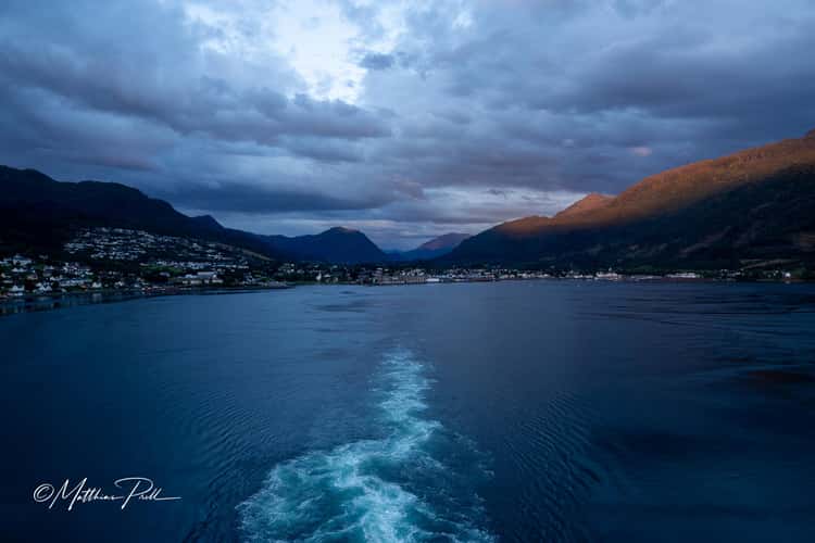 Rückblick auf Nordfjordeid