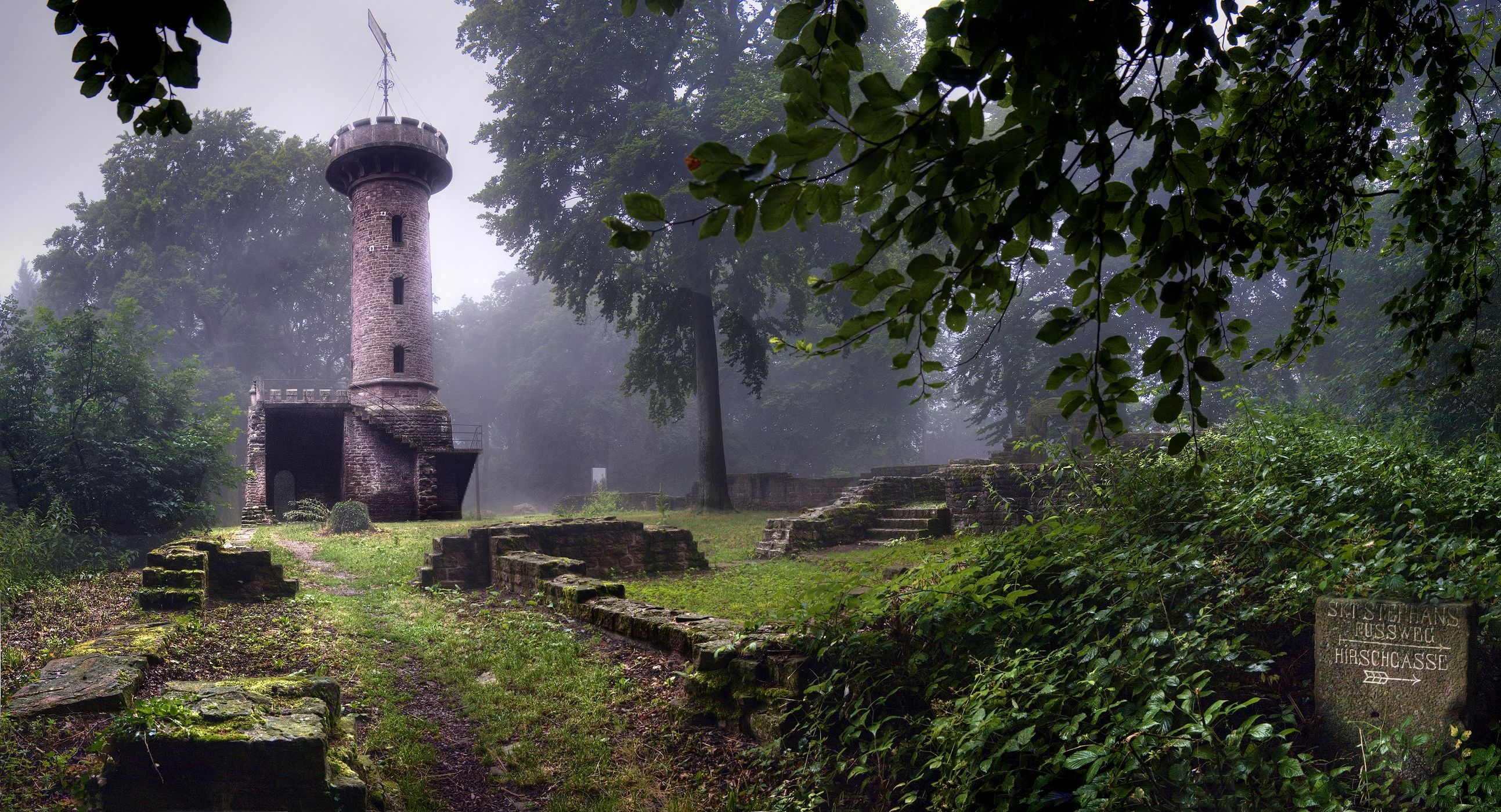 Ruins of St. Stephen's Monastery, Heidelberg, Germany