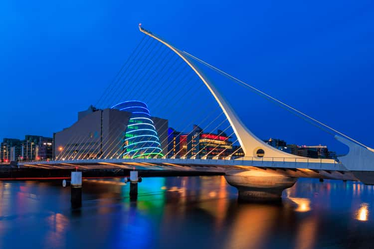 Samuel Beckett Bridge, Dublin