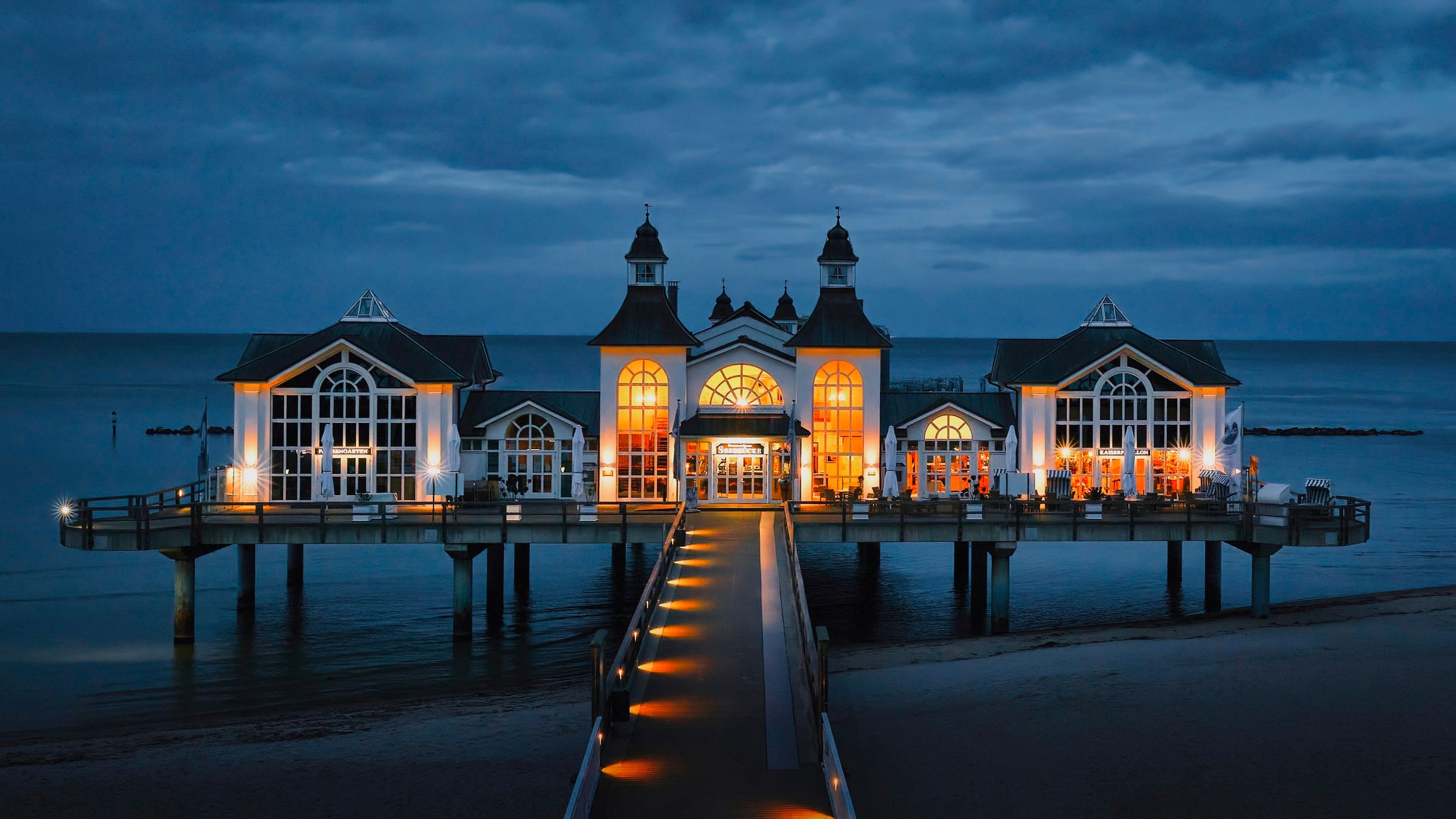 Sellin Pier front view, Germany
