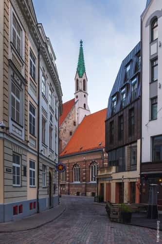 Street in Riga