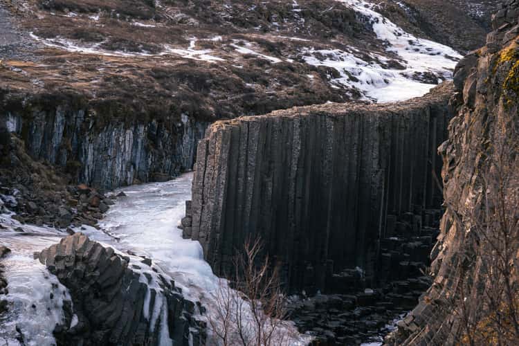 Stuðlagil Basalt Canyon