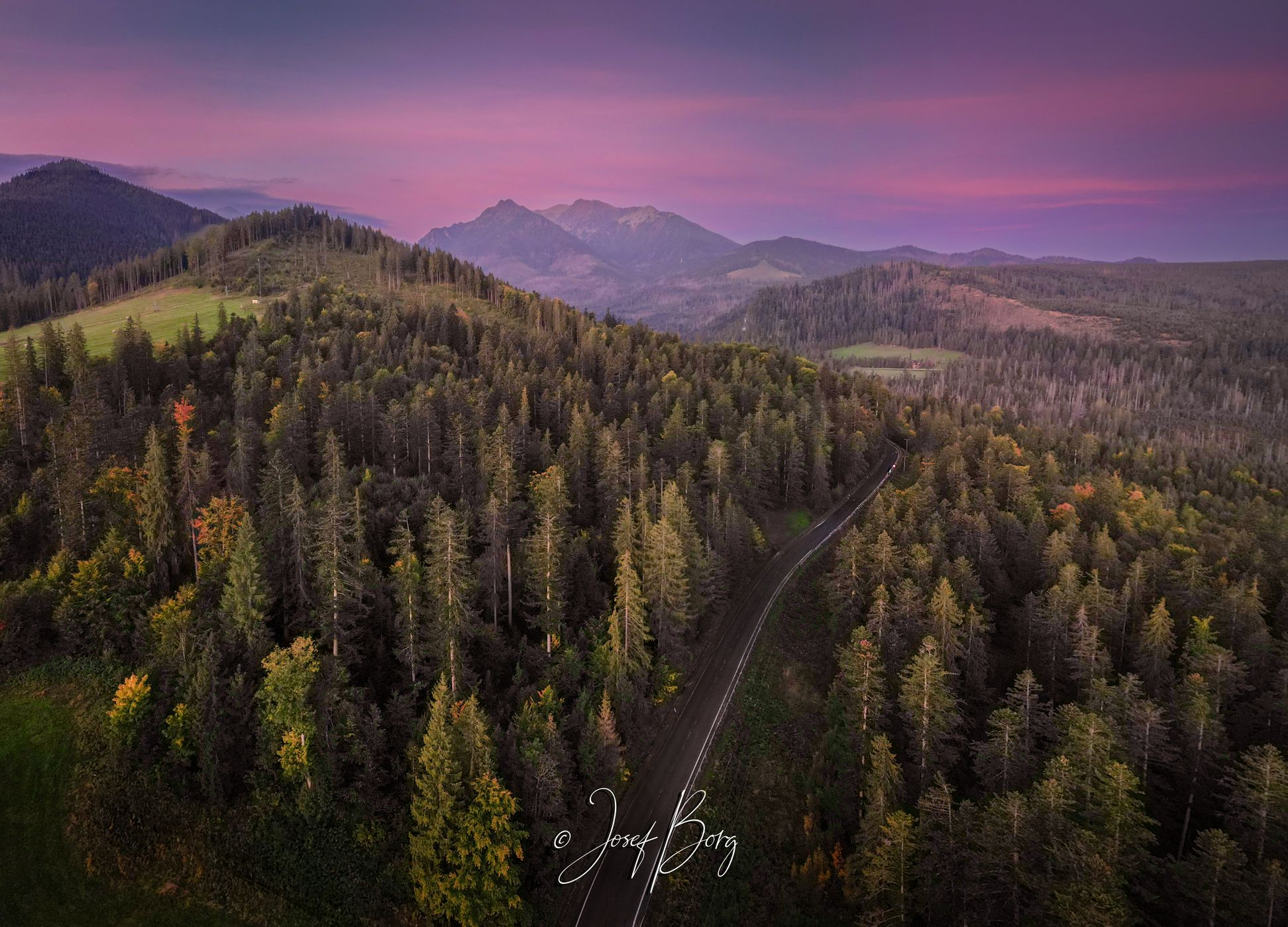 Sunrise over the Tatras, Slovakia (Slovak Republic)