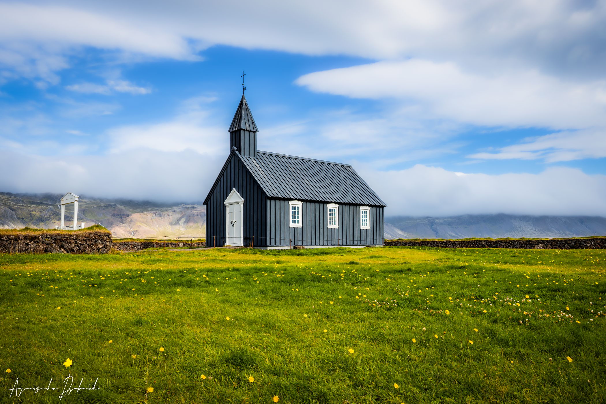 Búðakirkja, The Church at Búðir, Snaefellsnes, Iceland