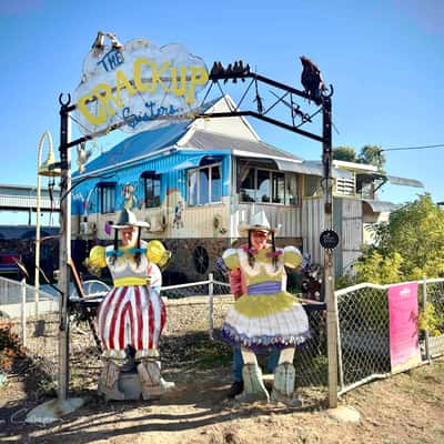 The crackup sisters, Winton, Queensland, Australia