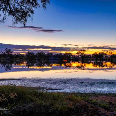 'The Lake' - Lake Houdraman ,Quilpie, Queensland, Australia