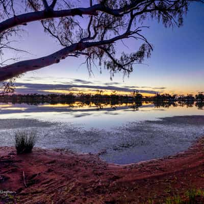The Lake, Lake Houdraman, Quilpie, Queensland, Australia