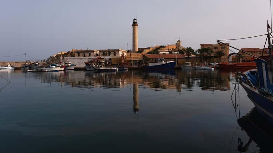The lighthouse of Cherchell, Algeria