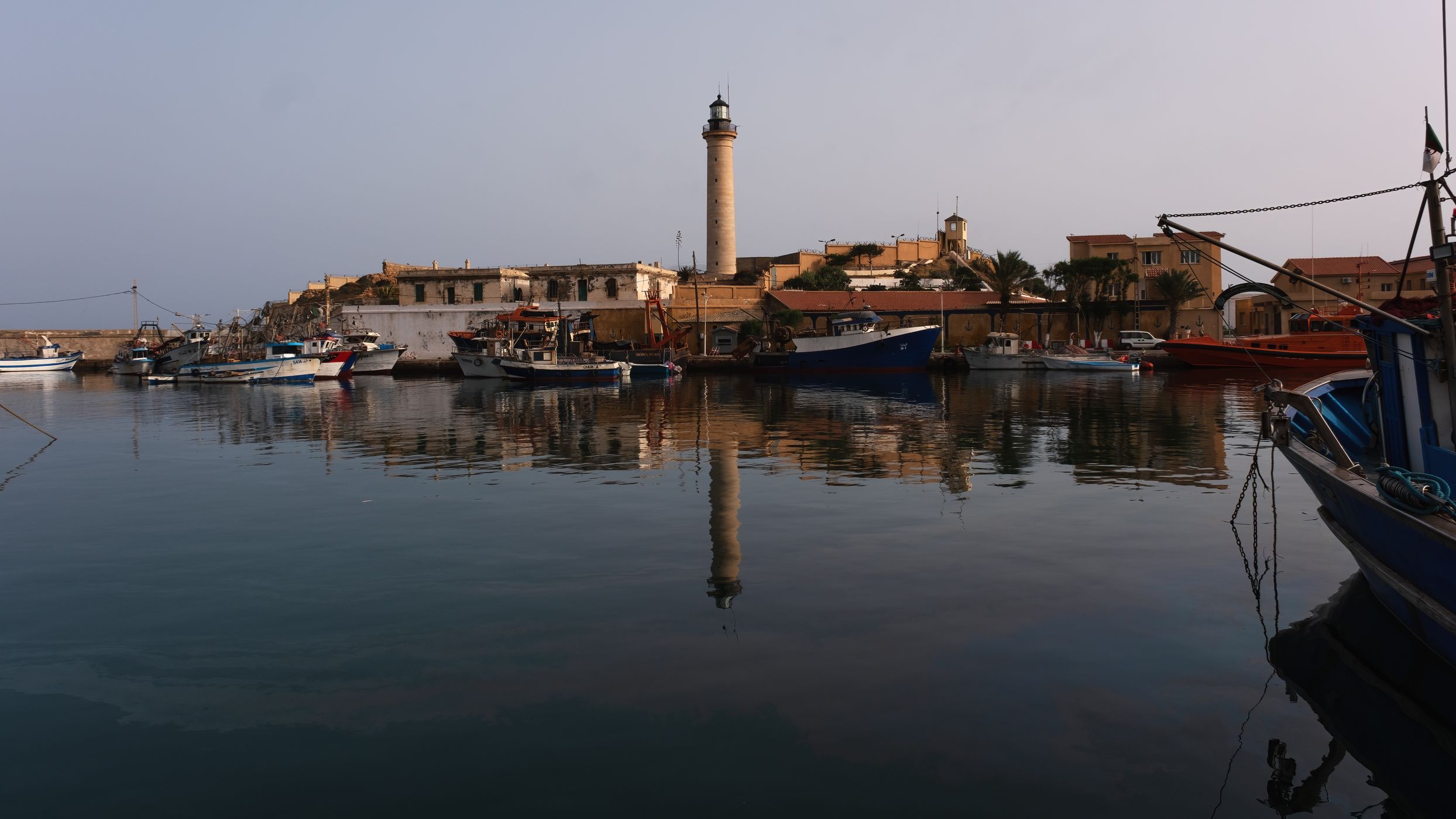 The lighthouse of Cherchell, Algeria, Algeria