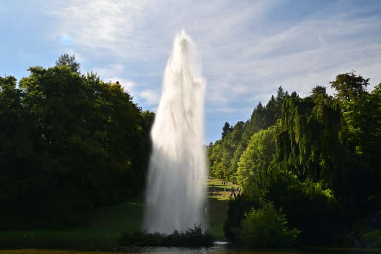 The Wasserspiele in BergparkWilhelmshöhe, Kassel