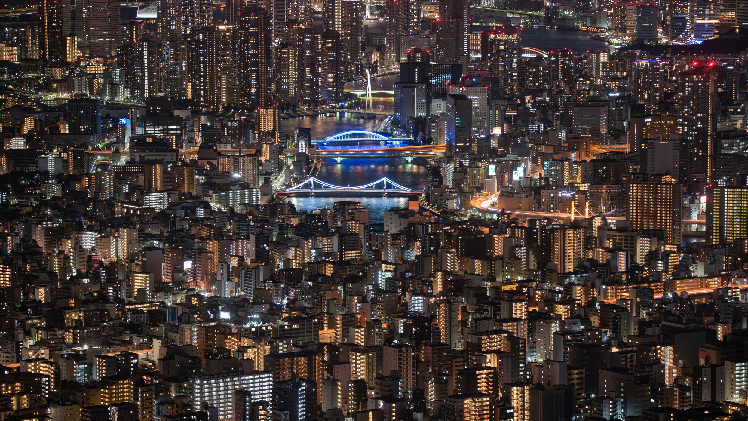 View from Tokyo Skytree, Japan