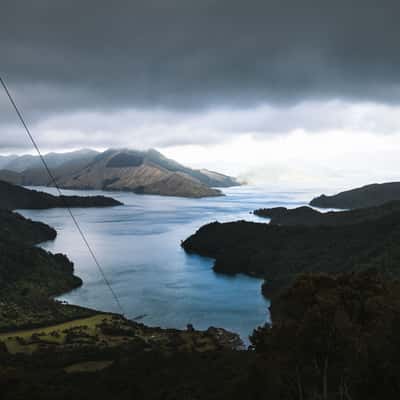 Viewpoint Over Elaine Bay, New Zealand