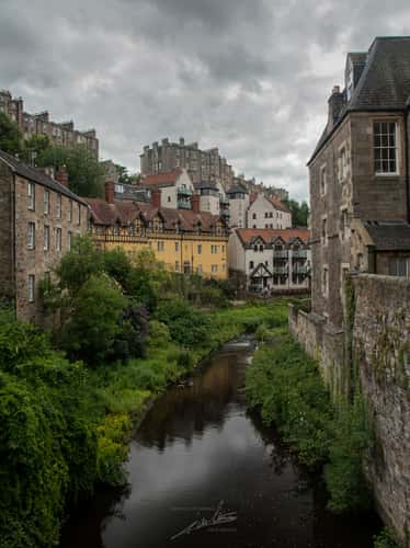 Well Court at Dean Village, Edinburgh