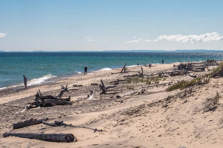 Whitefish Point Beach
