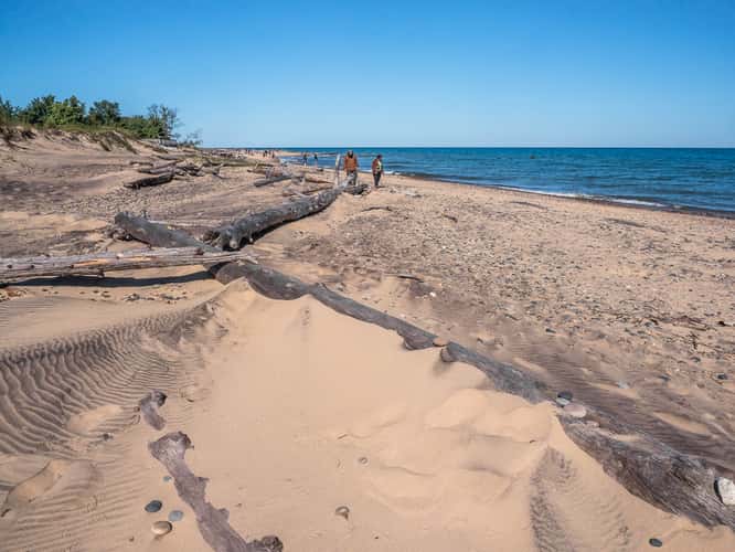 Whitefish Point Beach