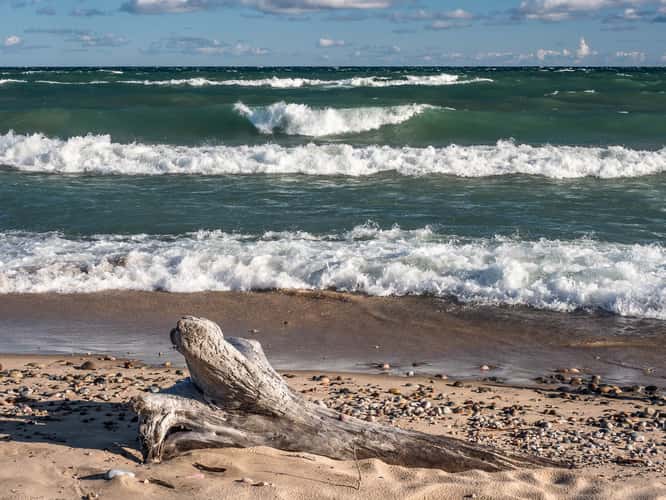 Whitefish Point Beach
