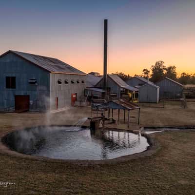 Woolscour, Blackall, Outback Queensland., Australia