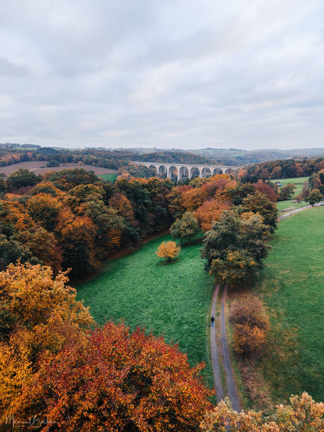 A3 Wiedtal Bridge from Rüddel, Germany