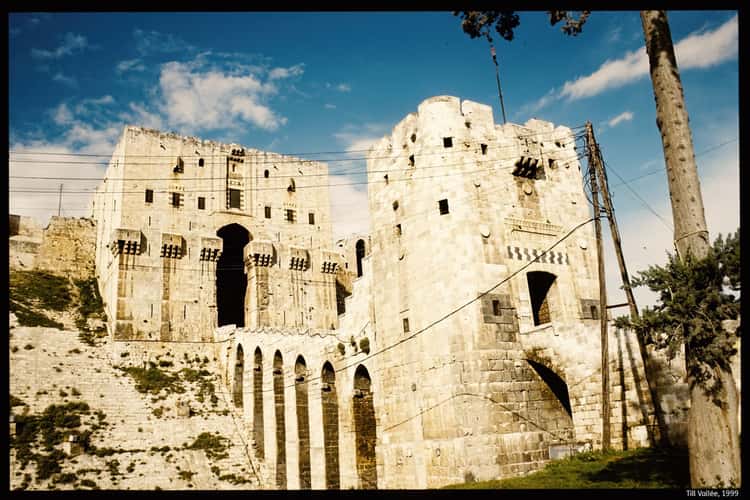 Aleppo's citadel, Syria