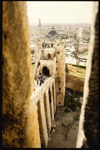 Aleppo's citadel, Syria