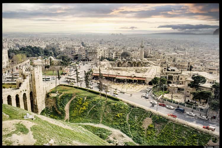Aleppo's citadel, Syria