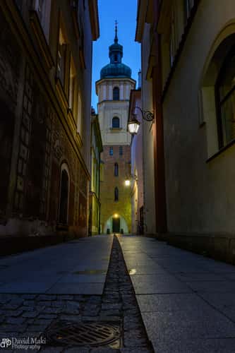 Alleyway View of St Martin's Church