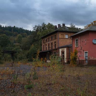 alter Bahnhof Heigenbrücken, Germany