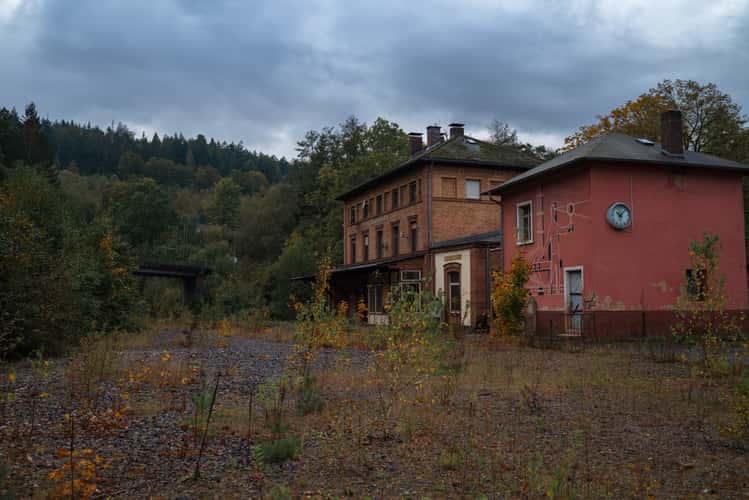alter Bahnhof Heigenbrücken