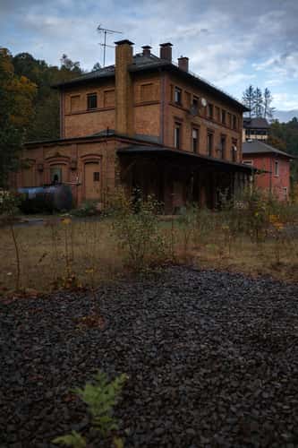 alter Bahnhof Heigenbrücken