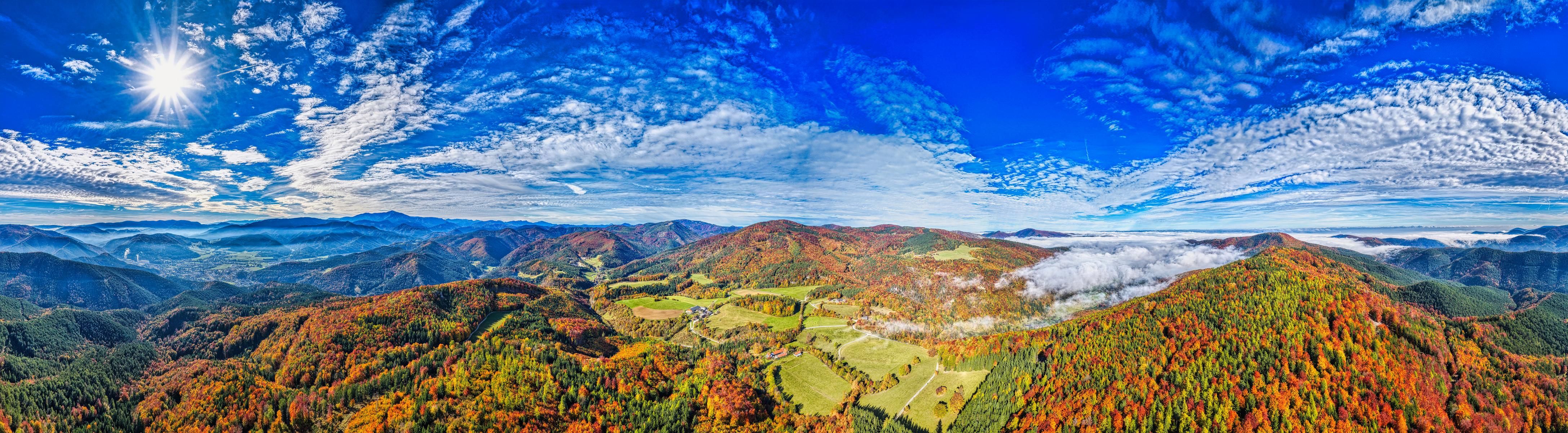 Autumn at the Steinwandklamm, Austria