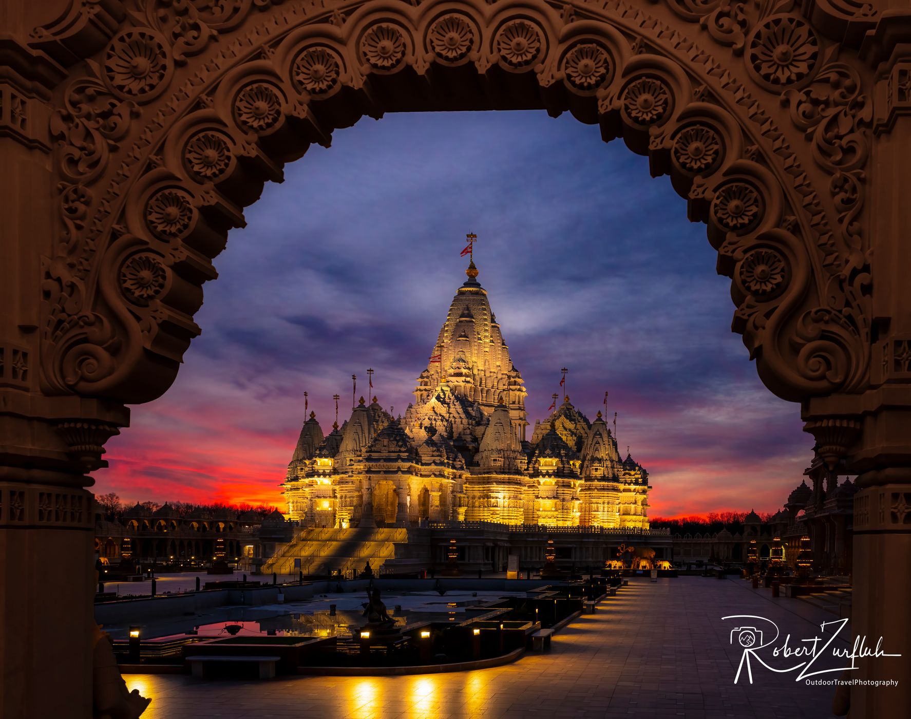 BAPS Swaminarayan Akshardham, New Jersey, USA