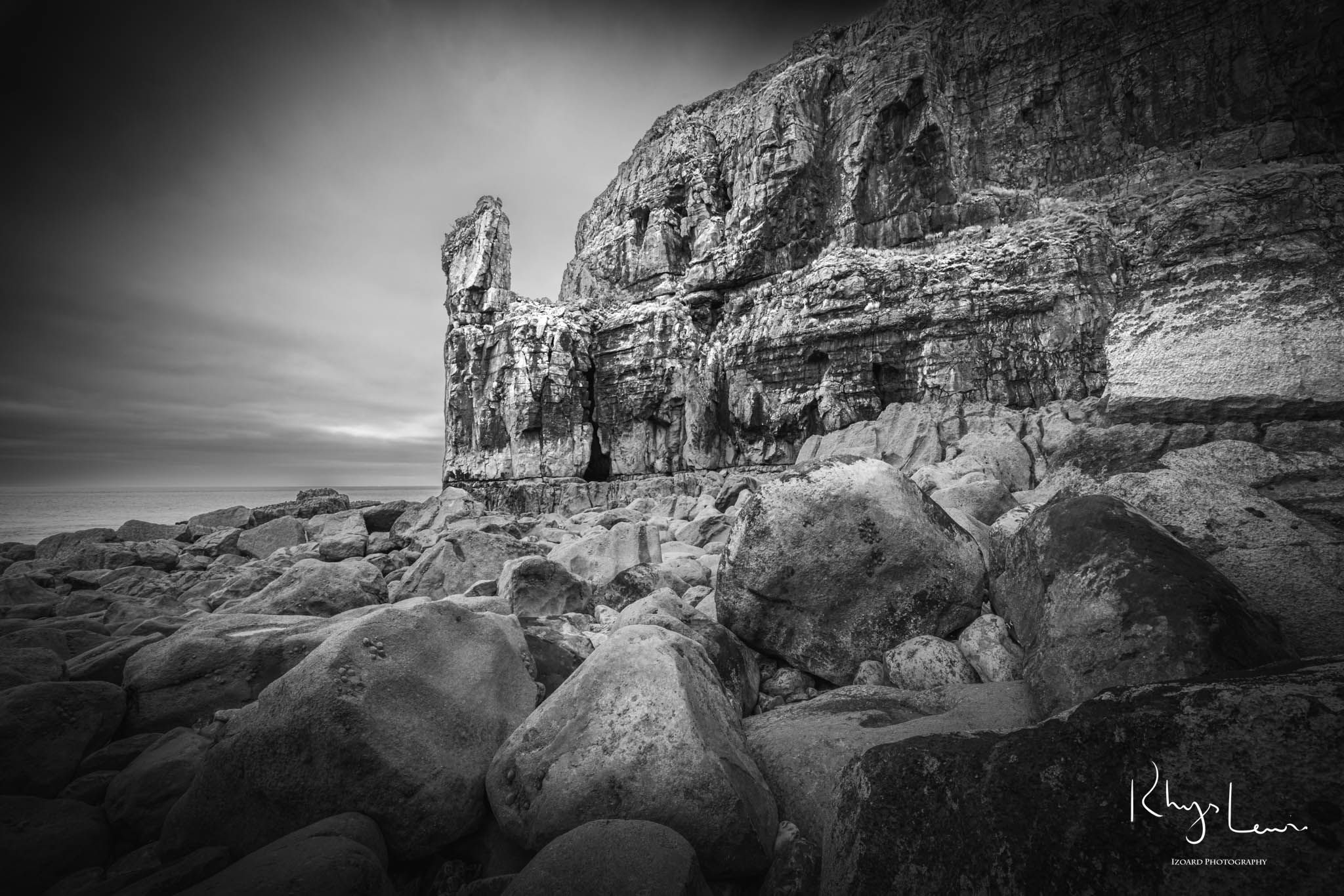 Beach below St Govan's Chapel, United Kingdom