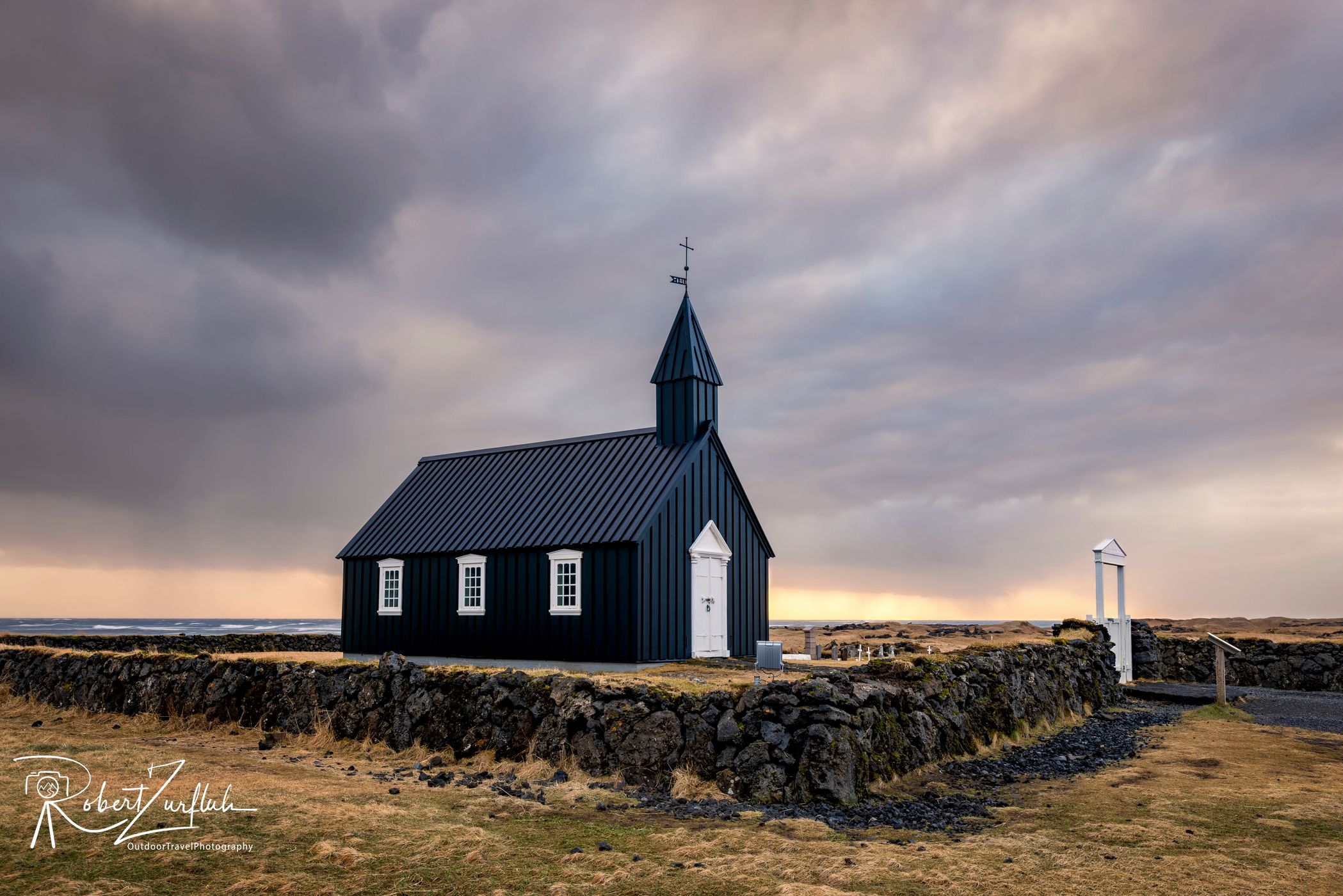 Búðakirkja, The Church at Búðir, Snaefellsnes, Iceland
