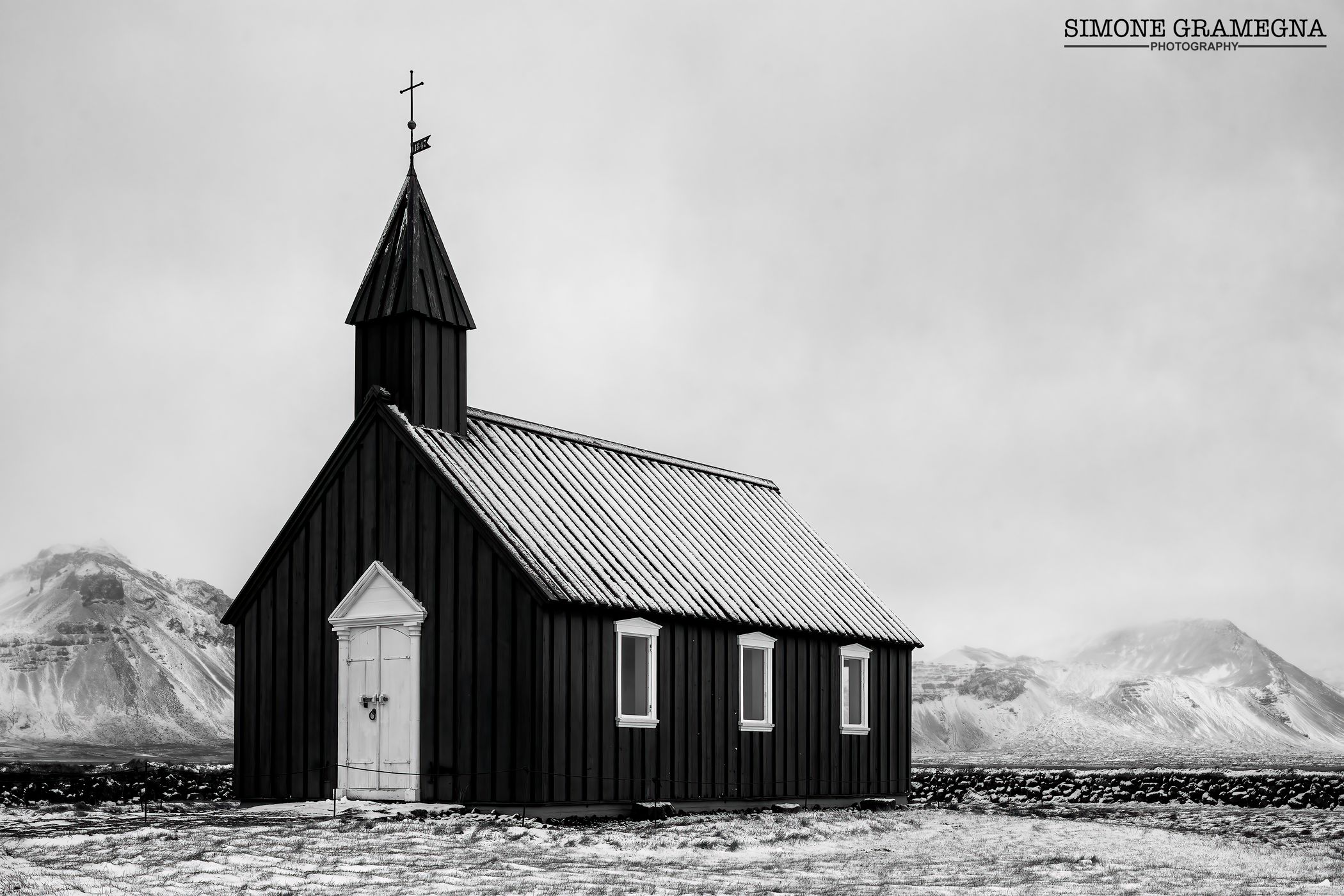 Búðakirkja, The Church at Búðir, Snaefellsnes, Iceland