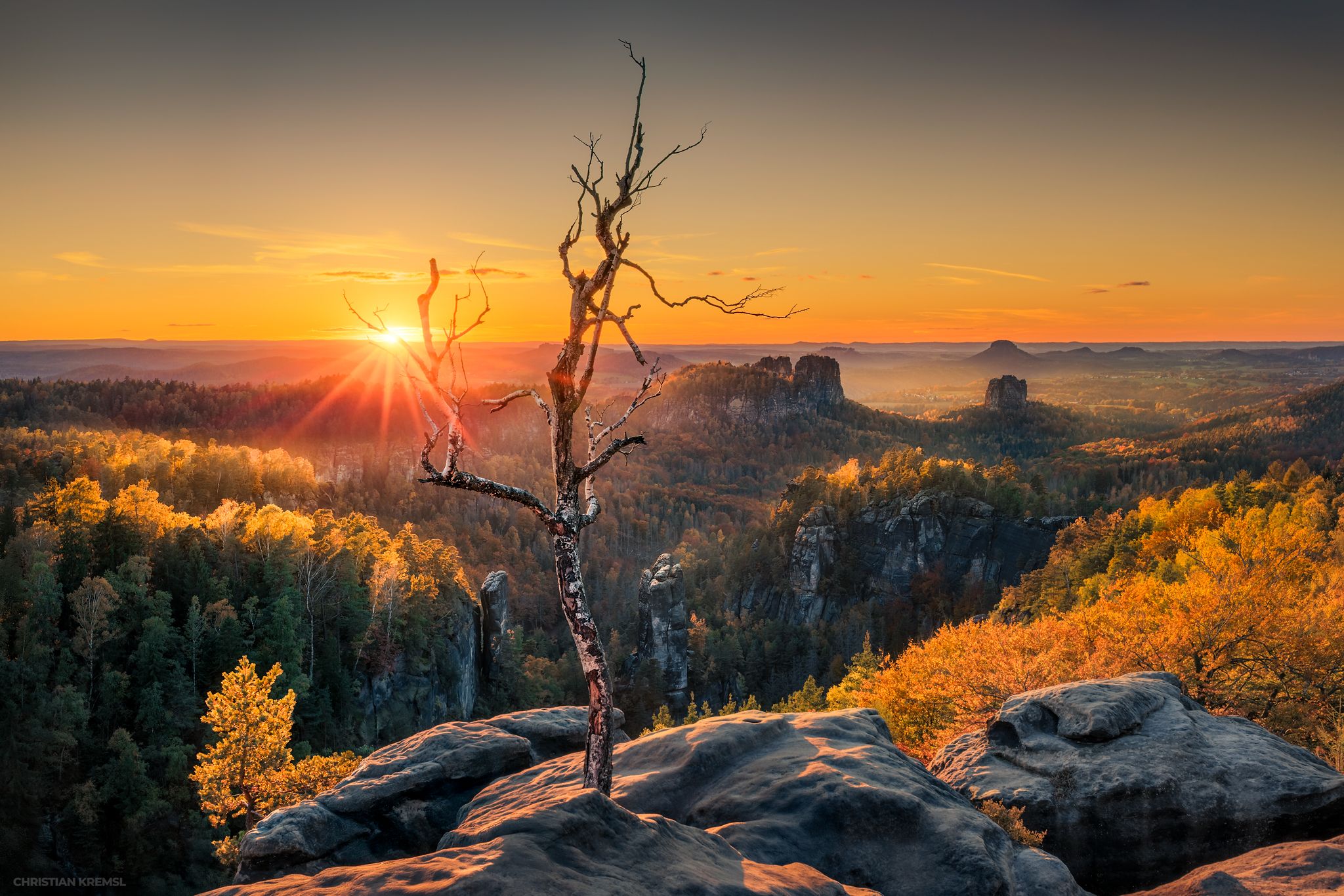 Carolafesen Saxon Switzerland, Germany